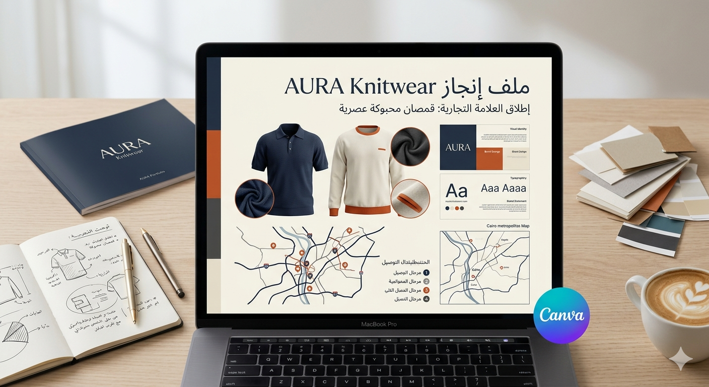 إطلاق العلامة التجارية AURA" - صورة الغلاف