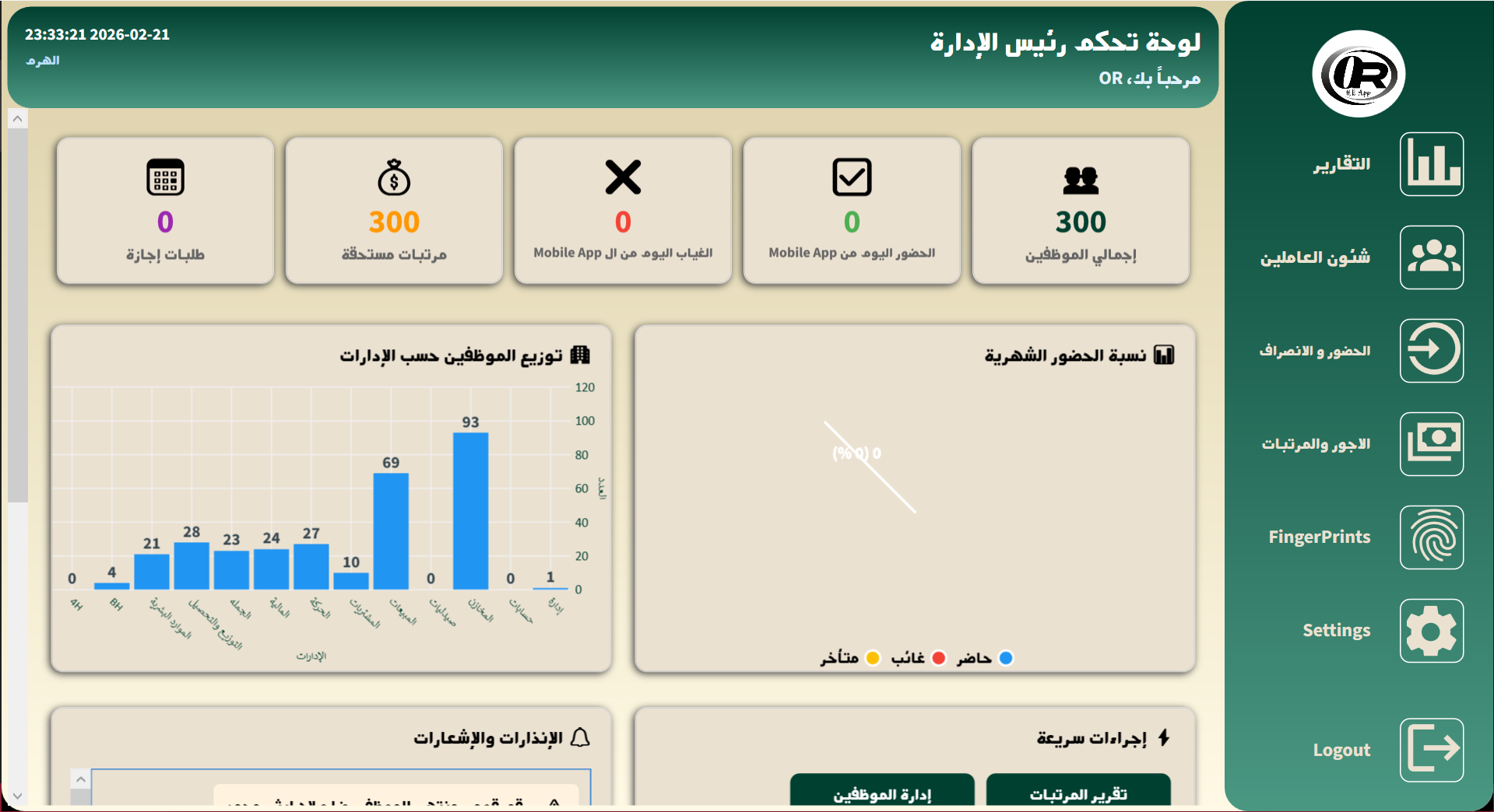 برنامج لادراة الموارد البشرية