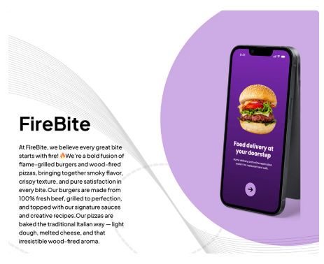 تصميم هويه بصريه لمطهم