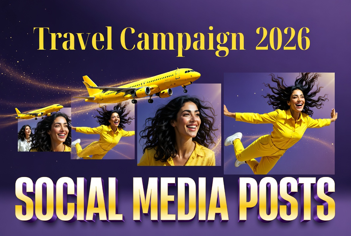 مشروع سوشيال ميديا لشركةة سياحة