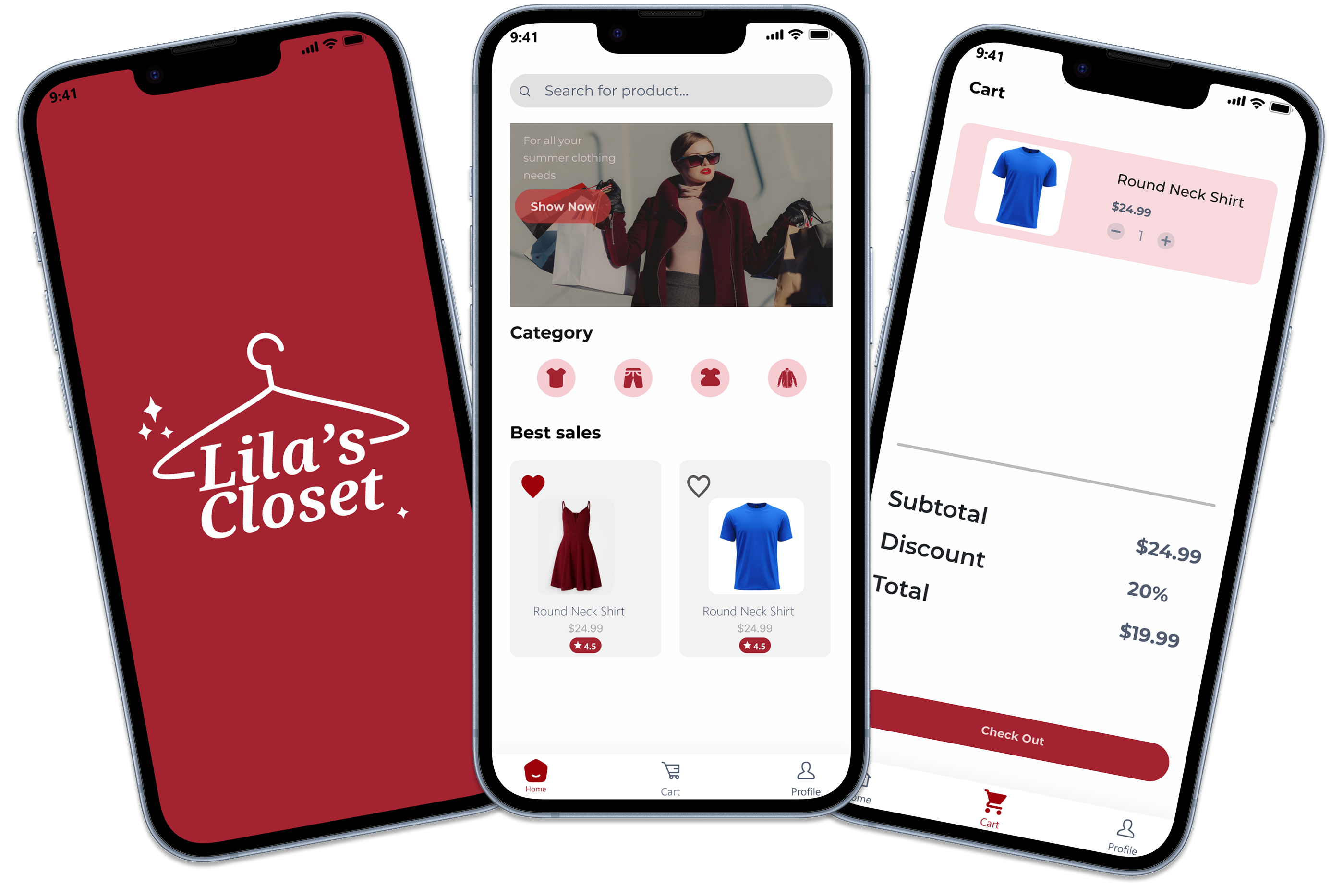 Lila’s Closet – UI/UX Redesign Project