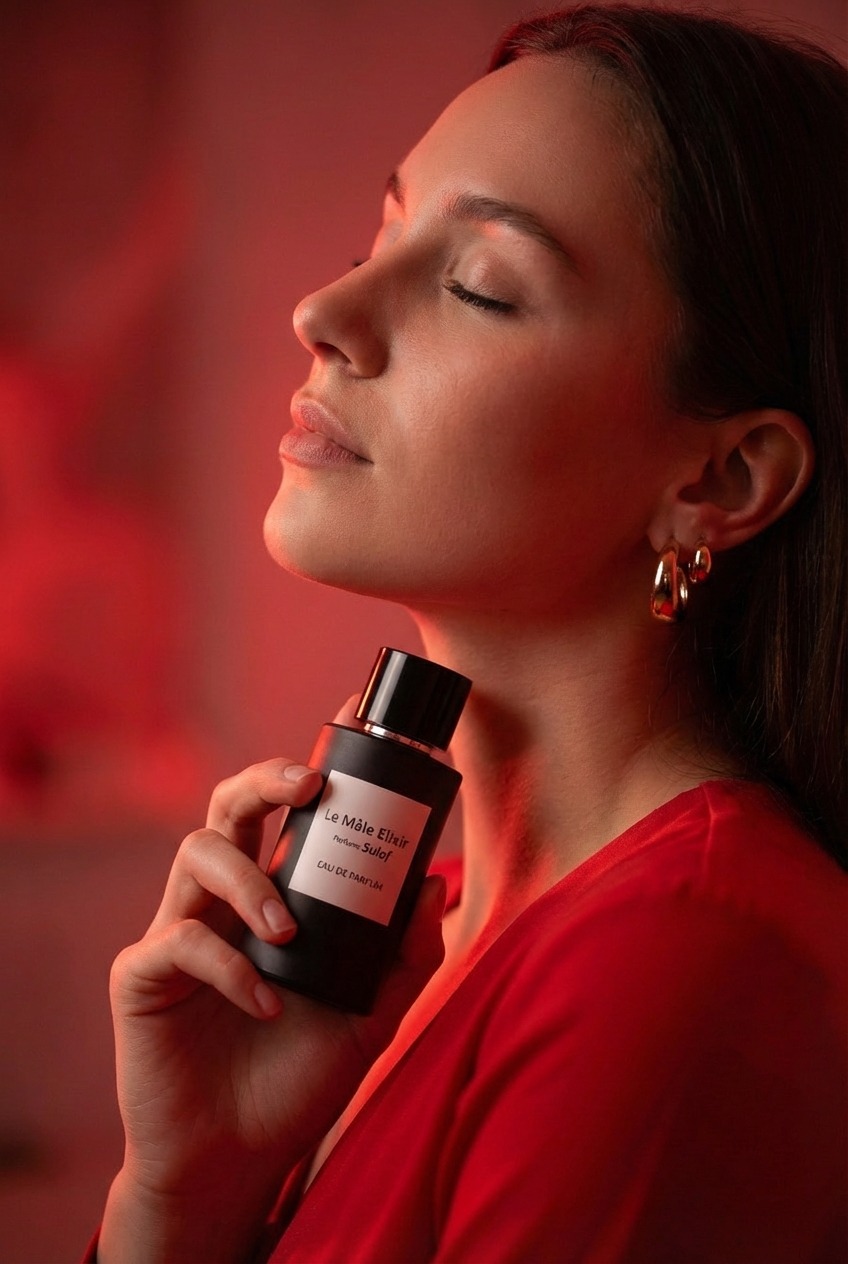 Luxury perfume animation