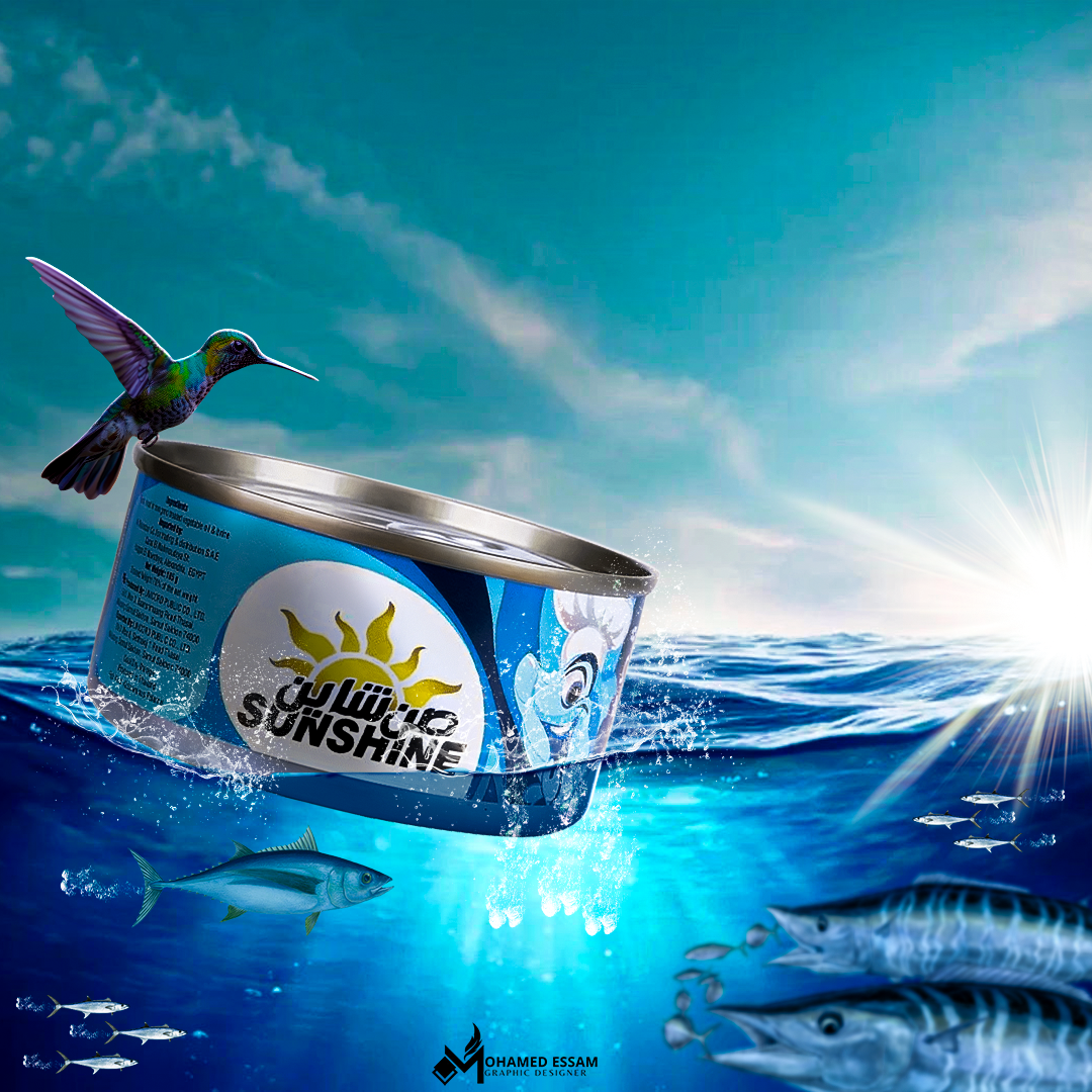 Sunshine Tuna Creative Ocean Advertisement