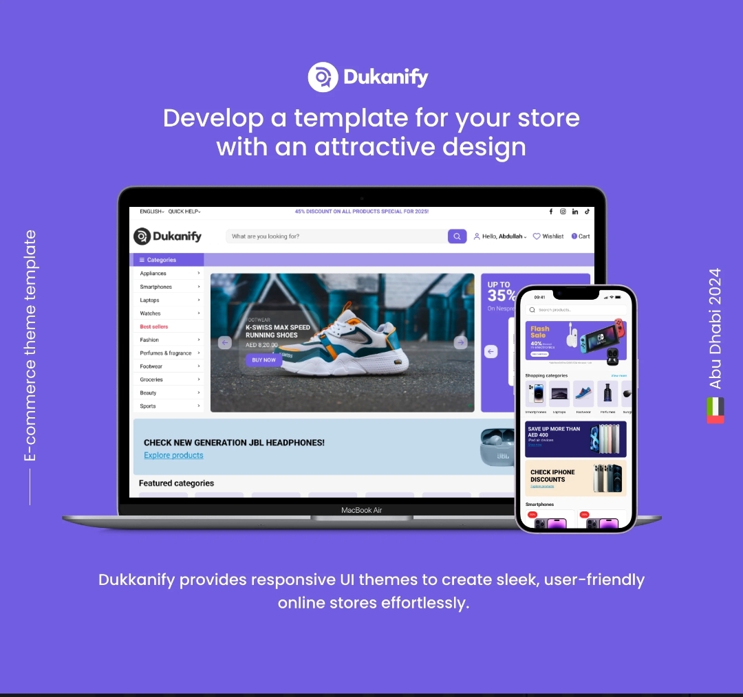 تصميم متاجر إلكترونية - تجربة شراء بسيطة وفعالة